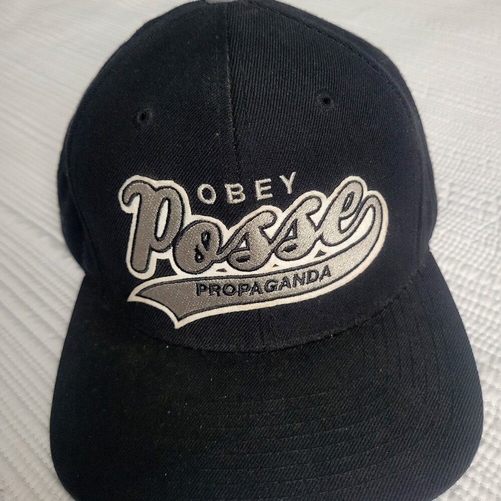 OBEY Mens Hat Cap Posse Propaganda Adjustable Snapback